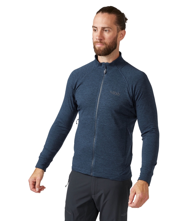 Rab fleeces en truien QFF-72 antraciet bij Leerentveldvrijetijd.nl