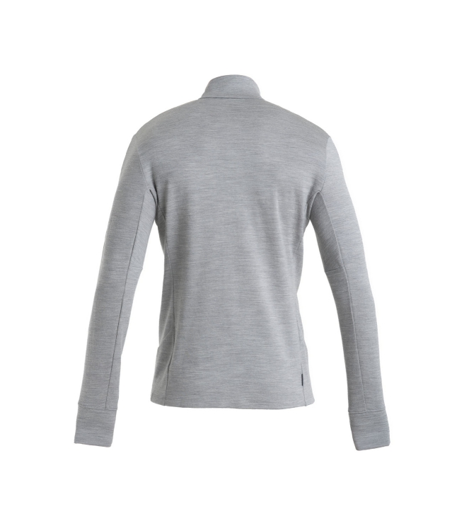 Icebreaker Icebreaker M Mer 260 Quantum IV LS Zip metro hthr 0A56W1016 Metro Hthr Icebreaker fleeces en truien 0A56W1016 lichtblauw bij Leerentveldvrijetijd.nl