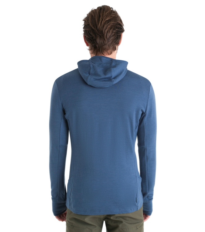 Icebreaker fleeces en truien 0A56W2A76 antraciet bij Leerentveldvrijetijd.nl