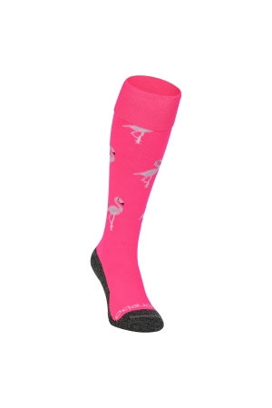 Brabo Brabo BC8460A Socks Flamingo Neon Pink