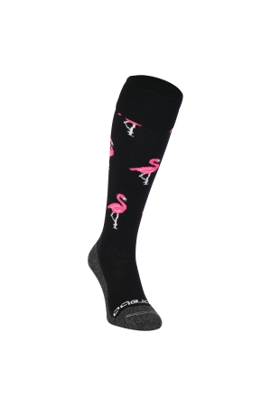 Brabo Brabo BC8460A Socks Flamingo Black/Pink