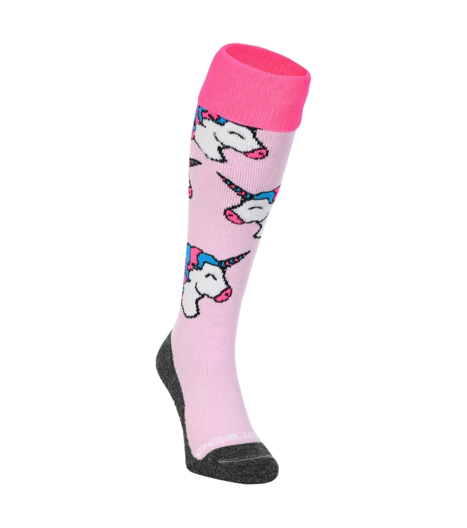 Brabo Brabo BC8440B Socks Unicorn Soft Pink 318.08440.020 Brabo hockeykleding 318.08440.020 ecru bij Leerentveldvrijetijd.nl