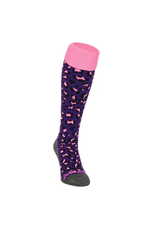 Brabo Brabo BC8450C Socks Cheetah Purple Brabo Brabo BC8450C Socks Cheetah Purple