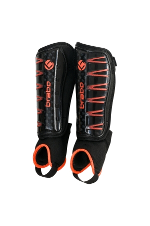 Brabo Brabo BP0045 F4 scheenbeschermers black/orange