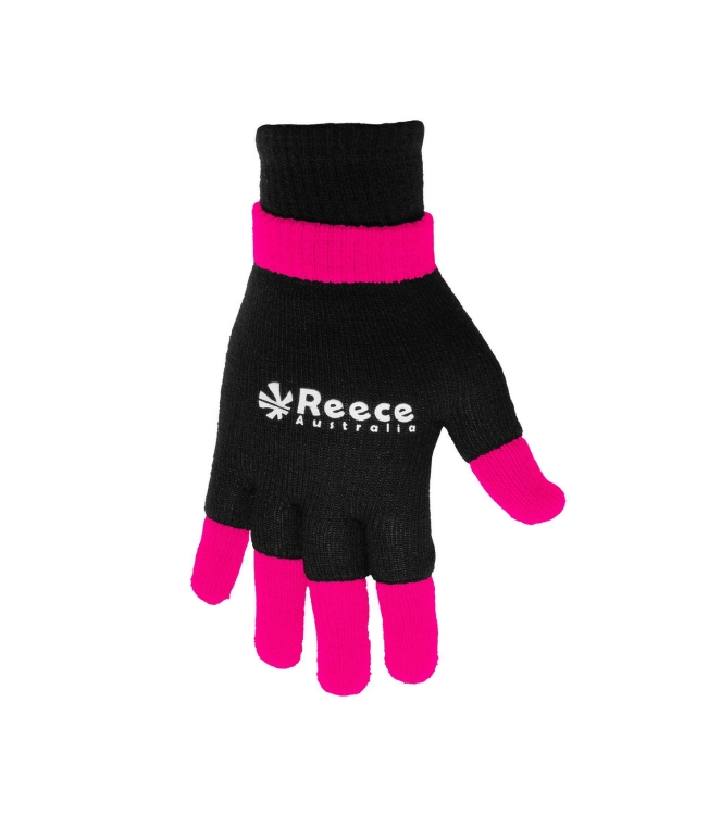 Reece Reece Knitted Ultra Grip Glove 2 in 1 black-pink 889031 8180 black-pink Reece bescherming 889031 8180 ivoor bij Leerentveldvrijetijd.nl