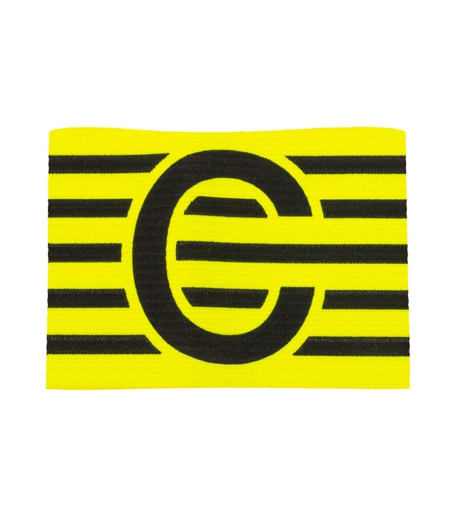 Stanno Stanno Captain Band Adjustable 4800 yellow-black 489100 4800 Yellow-Black Stanno hockey accessoires 489100 groen bij Leerentveldvrijetijd.nl