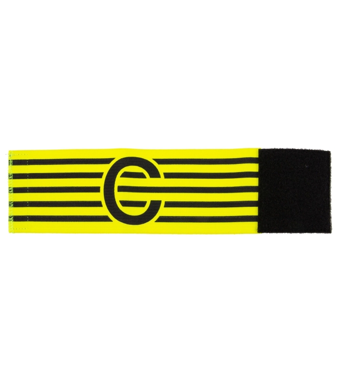 Stanno Stanno Captain Band Adjustable 4800 yellow-black 489100 4800 Yellow-Black Stanno hockey accessoires 489100 groen bij Leerentveldvrijetijd.nl