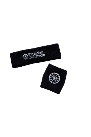 The Indian Maharadja The Indian Maharadja Headband black zwart