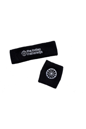 The Indian Maharadja The Indian Maharadja Wristband black zwart