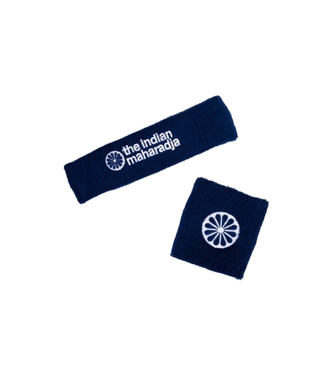 The Indian Maharadja The Indian Maharadja Headband navy 10211173 navy The Indian Maharadja hockey accessoires 10211173 antraciet bij Leerentveldvrijetijd.nl