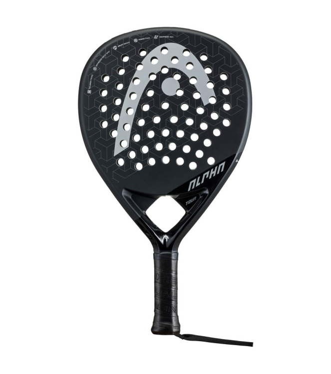 Head Head Graphene 360+ Alpha Tour Racket 228732 Head padel 228732 ecru bij Leerentveldvrijetijd.nl