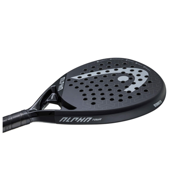 Head Head Graphene 360+ Alpha Tour Racket 228732 Head padel 228732 ecru bij Leerentveldvrijetijd.nl