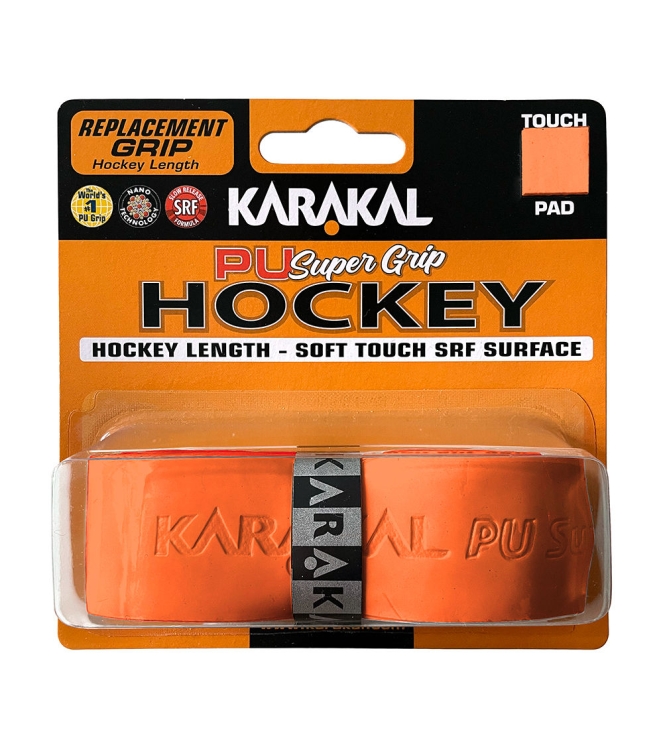 karakal karakal Hockey PU Super Grip XL Karakal orange 5032032160716 orange karakal hockey accessoires 5032032160716 beige bij Leerentveldvrijetijd.nl