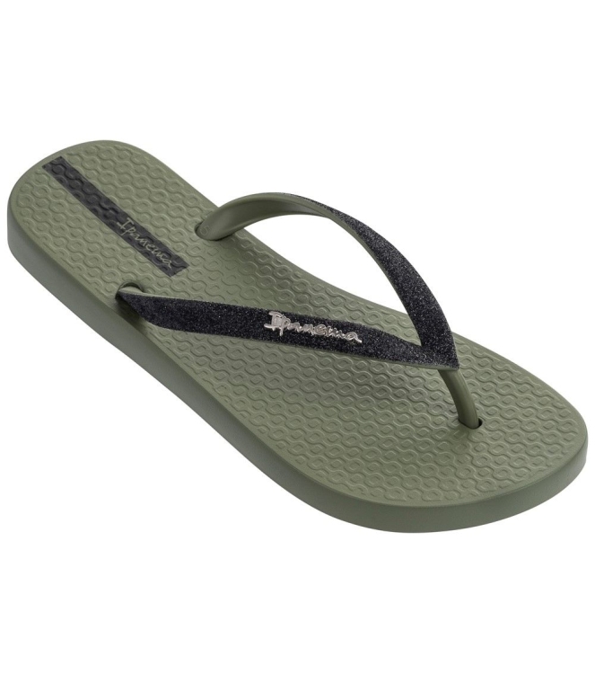 Ipanema Ipanema Lolita teenslipper dames green IP 81739 20843 Green Ipanema slippers IP 81739 20843 blauw bij Leerentveldvrijetijd.nl