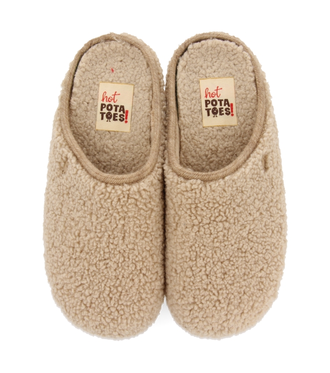 hot potatoes hot potatoes Hot Potatoes 92093 taupe HP 92093 Taupe hot potatoes sloffen HP 92093 marine bij Leerentveldvrijetijd.nl