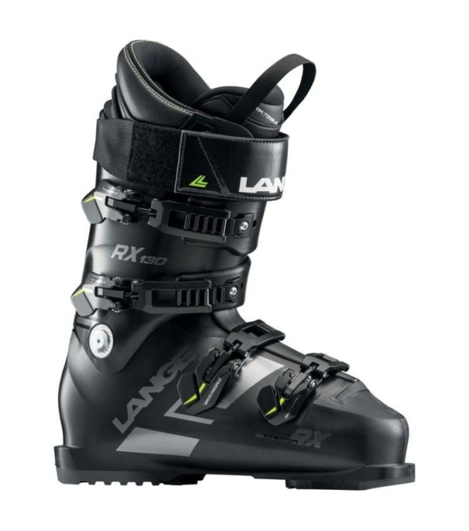 Lange Lange RX 130 skischoenen men black grey LBH2030 black grey Lange wintersport schoenen LBH2030 licht grijs bij Leerentveldvrijetijd.nl