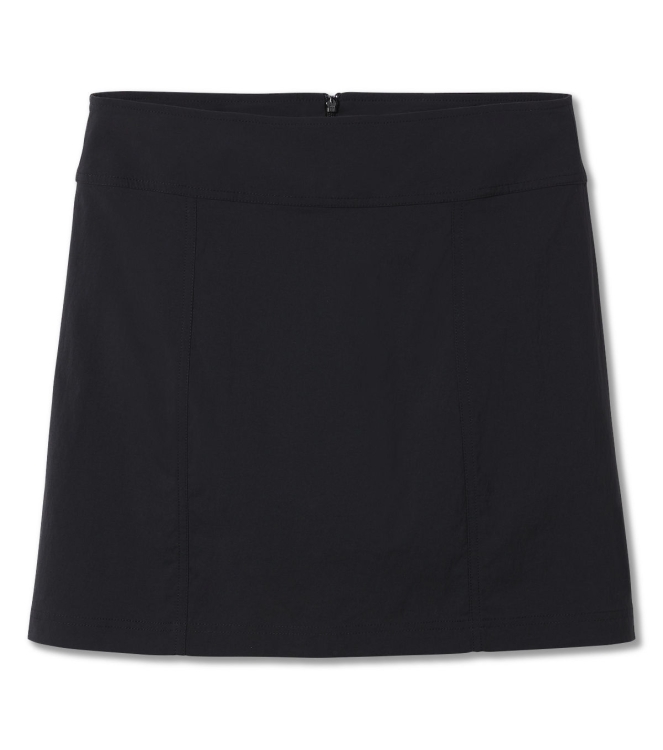 Royal Robbins Royal Robbins Discovery III Skort jet black y35179 037 Jet Black Royal Robbins broeken y35179 037 licht grijs bij Leerentveldvrijetijd.nl