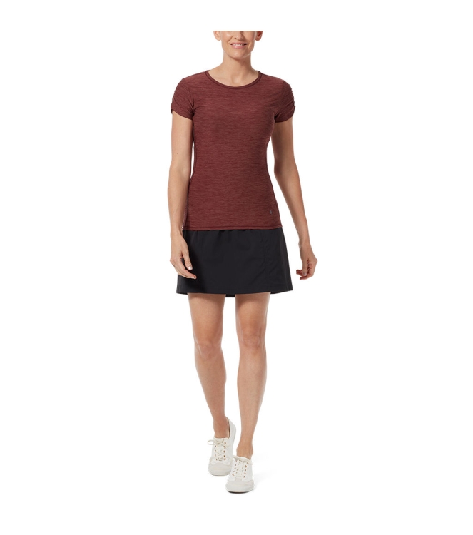 Royal Robbins Royal Robbins Discovery III Skort jet black y35179 037 Jet Black Royal Robbins broeken y35179 037 licht grijs bij Leerentveldvrijetijd.nl