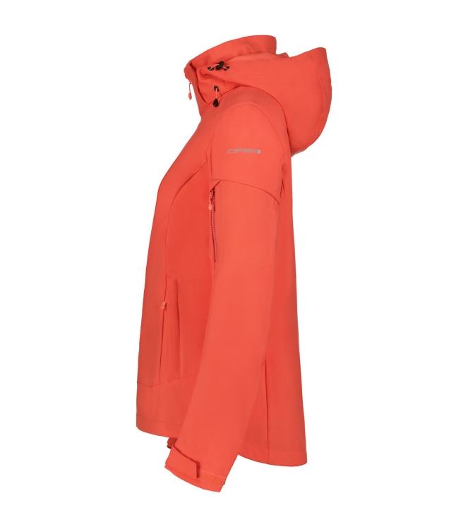 Icepeak Icepeak Bathgate Softshell Jacket mandarine 5_54911_544_I_633 Mandarine Icepeak jassen 5_54911_544_I_633 beige bij Leerentveldvrijetijd.nl