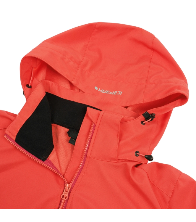 Icepeak Icepeak Bathgate Softshell Jacket mandarine 5_54911_544_I_633 Mandarine Icepeak jassen 5_54911_544_I_633 beige bij Leerentveldvrijetijd.nl
