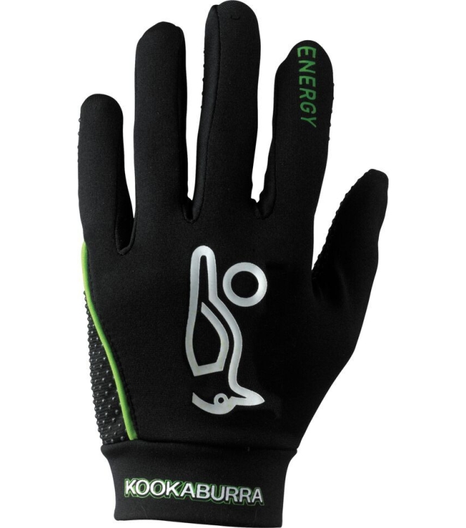 Kookaburra Kookaburra Energy paar handschoenen black/lime LP283 black/lime Kookaburra bescherming LP283 licht grijs bij Leerentveldvrijetijd.nl