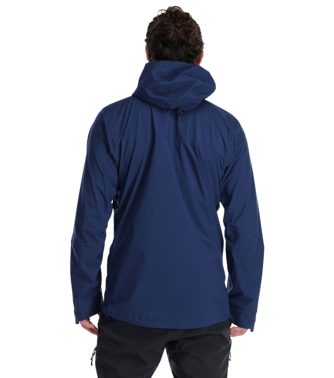 Rab Rab Firewall Jacket deep ink QWH-32-DIK Deep Ink Rab jassen QWH-32-DIK antraciet bij Leerentveldvrijetijd.nl