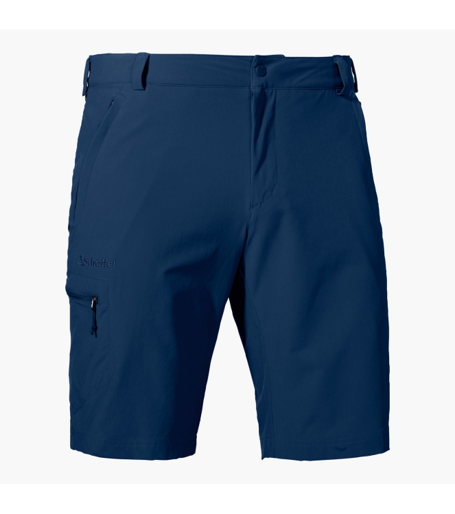 Schöffel Schöffel Shorts Folkstone 8180_dress blues 22511 8180_Dress blues Schöffel broeken 22511 antraciet bij Leerentveldvrijetijd.nl