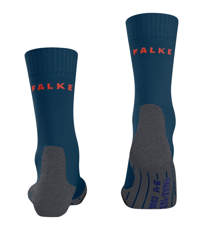 Falke Falke TK2 Cool Heren Sokken 6598_blue pond 16138 6598_blue pond Falke wandelsokken 16138 antraciet bij Leerentveldvrijetijd.nl