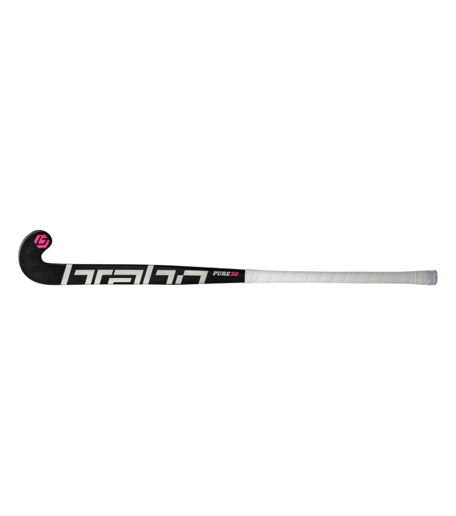 Brabo Brabo G-Force Pure 30 black/shine 315.45240.010 Black/Shine Brabo hockeysticks 315.45240.010 licht grijs bij Leerentveldvrijetijd.nl