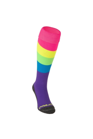 Brabo Brabo BC8690A Socks Full Rainbow Purple Brabo Brabo BC8690A Socks Full Rainbow Purple