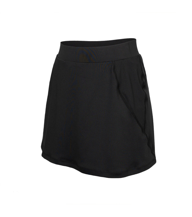 The Indian Maharadja The Indian Maharadja Jaipur Girls Performance Skirt black T060313 black The Indian Maharadja hockeykleding T060313 licht grijs bij Leerentveldvrijetijd.nl