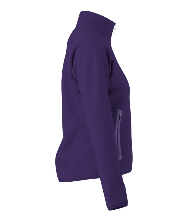 Arc'teryx Arc\'teryx Kyanite Jacket W azalea / lt iola X000008516 Azalea / Lt Iola Arc'teryx fleeces en truien X000008516 blauw combinatie bij Leerentveldvrijetijd.nl