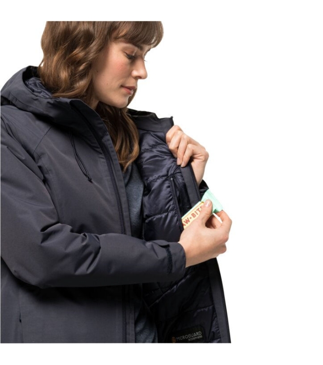 Jack Wolfskin jassen 1115681 lichtblauw bij Leerentveldvrijetijd.nl