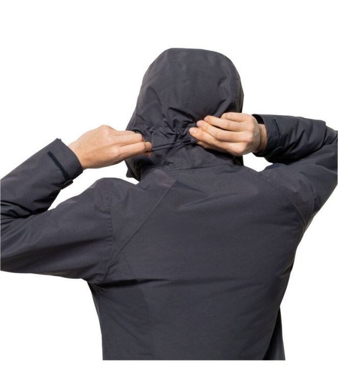 Jack Wolfskin jassen 1115681 lichtblauw bij Leerentveldvrijetijd.nl