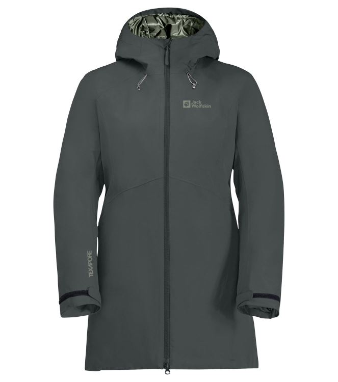 Jack Wolfskin Jack Wolfskin Heidelstein Ins JKT W 4136_slate green 1115681 4136_Slate Green Jack Wolfskin jassen 1115681 blauw bij Leerentveldvrijetijd.nl