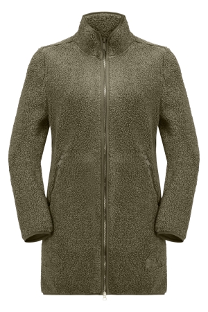 Jack Wolfskin Jack Wolfskin High Curl Coat W A0030_Anis Jack Wolfskin Jack Wolfskin High Curl Coat W A0030_Anis