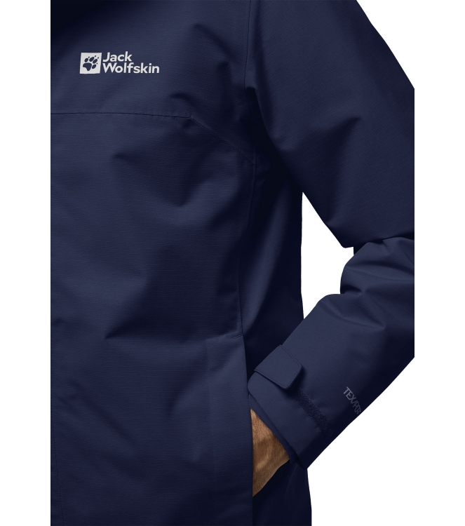 Jack Wolfskin Jack Wolfskin Altenberg 3In1 JKT M c0412_midnight sky A61864 C0412_Midnight Sky Jack Wolfskin jassen A61864 antraciet bij Leerentveldvrijetijd.nl