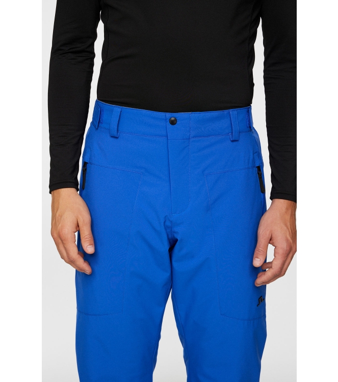 j. lindeberg gevoerde broeken SMPA10822 antraciet bij Leerentveldvrijetijd.nl