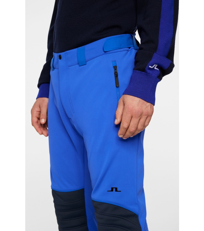 j. lindeberg gevoerde broeken SMPA10823 antraciet bij Leerentveldvrijetijd.nl