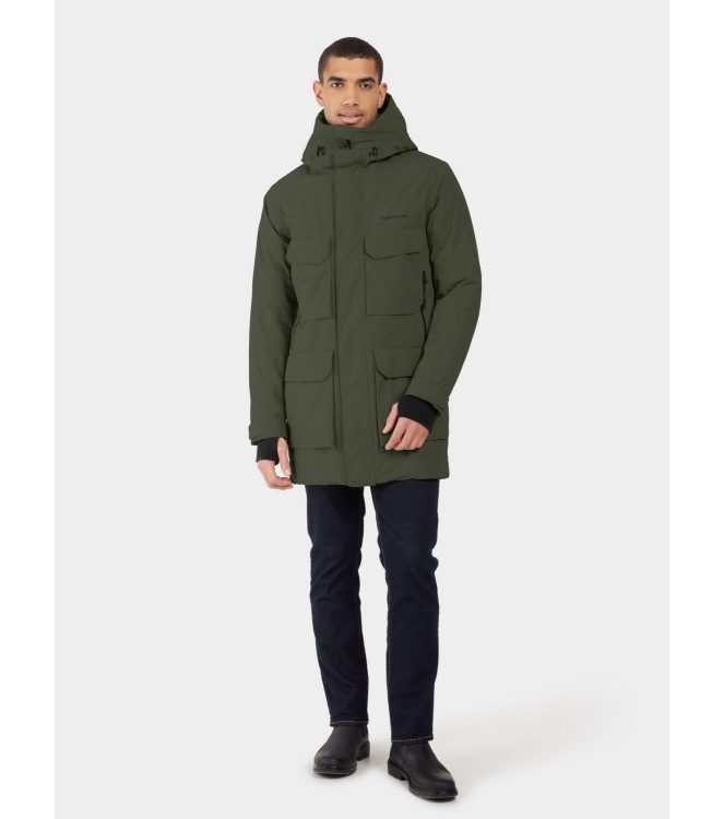 Didriksons 1913 Didriksons 1913 Drew Usx Parka 8 300_deep green 505778 300_Deep Green Didriksons 1913 jassen 505778 blauw bij Leerentveldvrijetijd.nl