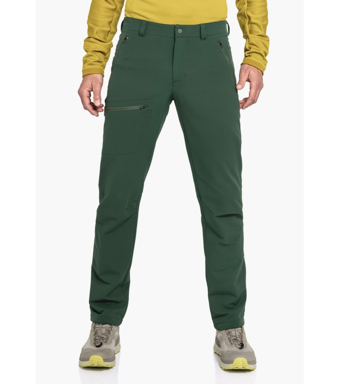 Schöffel Schöffel Pants Folkstone Warm M 6965 dark jade 23590 6965 Dark Jade Schöffel gevoerde broeken 23590 indigo bij Leerentveldvrijetijd.nl