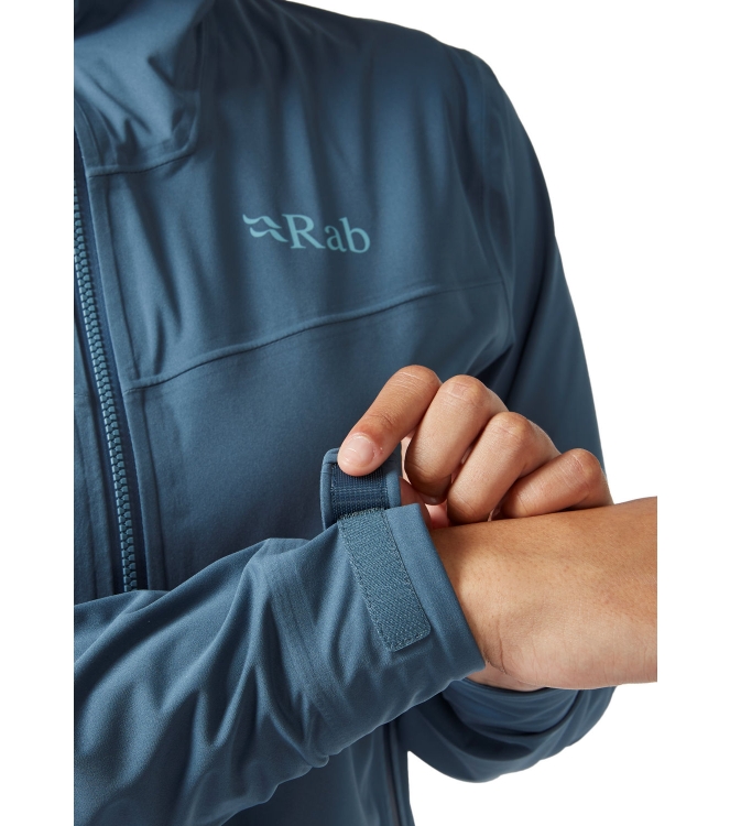 Rab jassen QWG-75 antraciet bij Leerentveldvrijetijd.nl