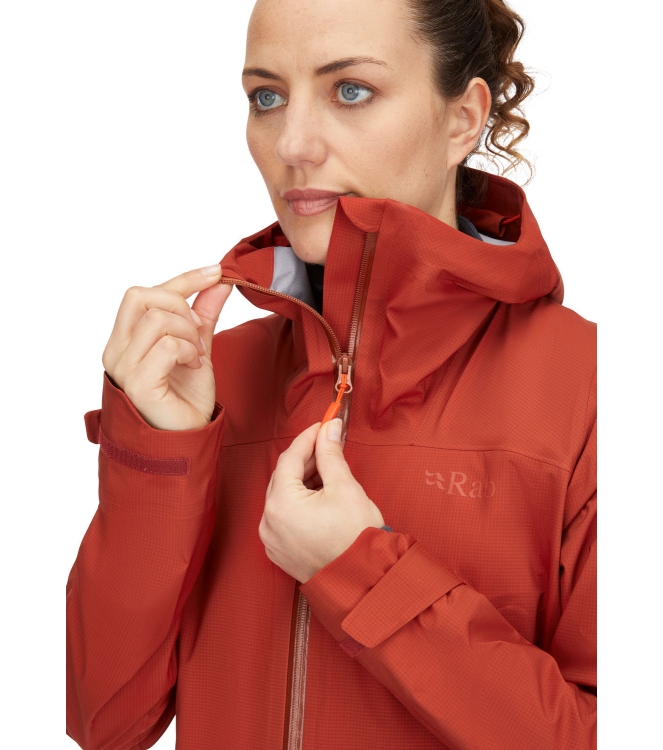 Rab Rab Firewall Light Jacket Wmns tuscan red QWG-93 Tuscan Red Rab jassen QWG-93 geel bij Leerentveldvrijetijd.nl