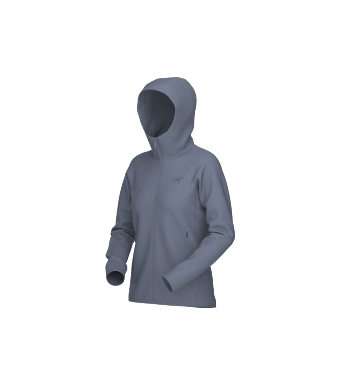 Arc'teryx Arc\'teryx Kyanite Hoody W stratus X000008535 Stratus Arc'teryx fleeces en truien X000008535 antraciet bij Leerentveldvrijetijd.nl