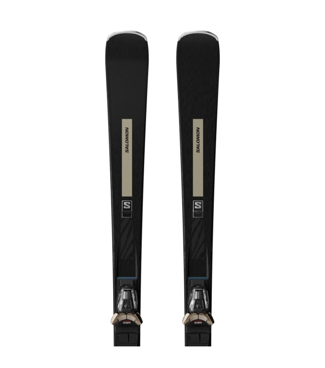 Salomon Salomon E S/Max Nr10 + M10 GW L80 L47656400+ Salomon ski L47656400+ ecru bij Leerentveldvrijetijd.nl