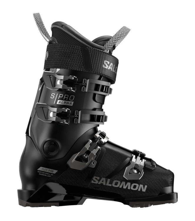 Salomon Salomon Alp. Boots S/Pro Alpha 110 GW bk/dr g m L47639500 Bk/Dr G M Salomon wintersport schoenen L47639500 licht grijs bij Leerentveldvrijetijd.nl