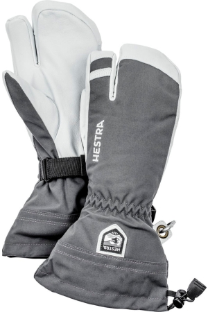 Hestra Hestra Army Leather Heli Ski - 3 finger 350_Grey