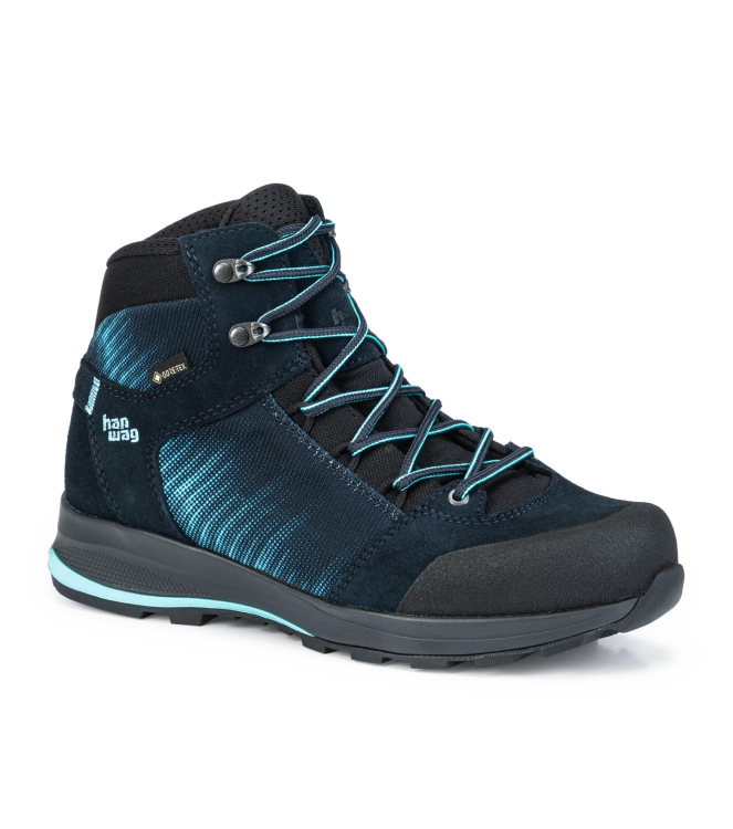 Hanwag Hanwag Klarsby Bunion Lady GTX 007518 navy/sky H201801 007518 navy/sky Hanwag wandelschoenen H201801 geen kleur bij Leerentveldvrijetijd.nl