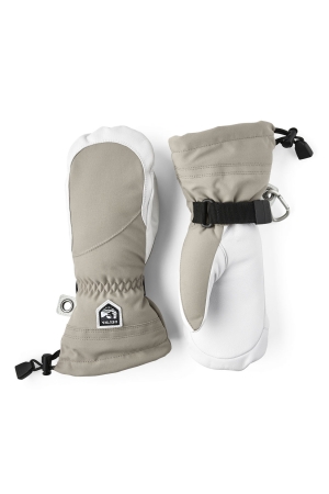 Hestra Hestra Heli Ski Female  -  Mitt 620020_Khaki/Offwhite Hestra Hestra Heli Ski Female  -  Mitt 620020_Khaki/Offwhite