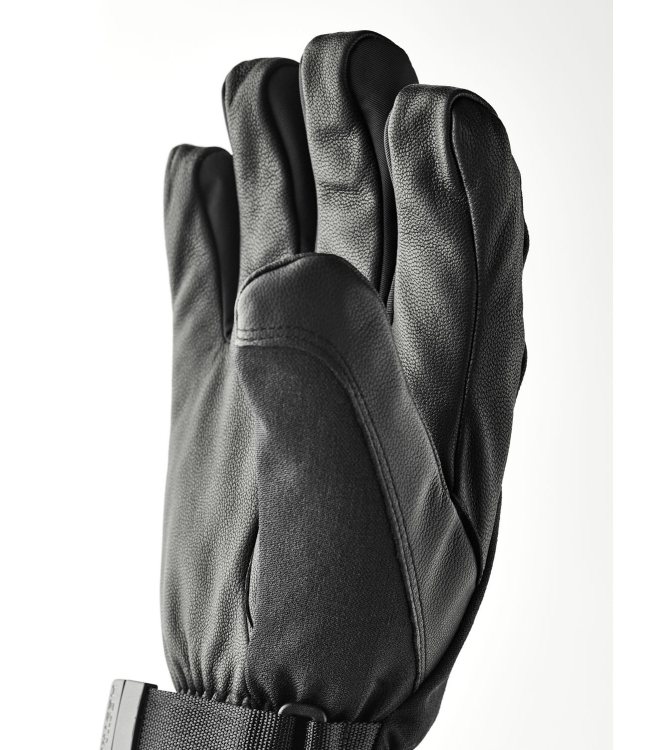 Hestra Hestra Czone Mountain  -  5 Finger 100_black 3002760 100_Black Hestra wintersportkleding 3002760 licht grijs bij Leerentveldvrijetijd.nl